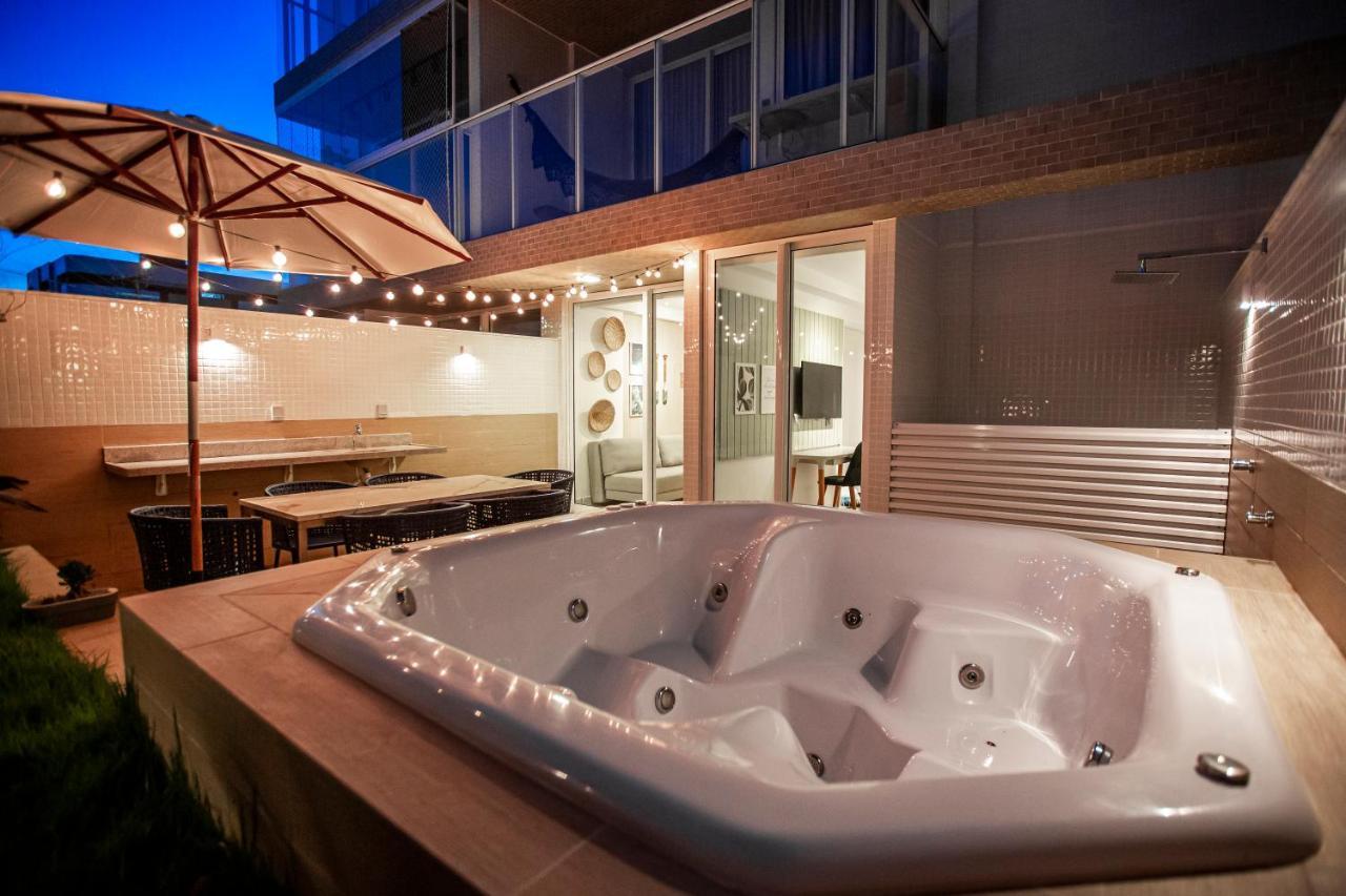 Apartamento Com Jacuzzi Na Beira Mar De Joao Pessoa No Branco Haus エクステリア 写真