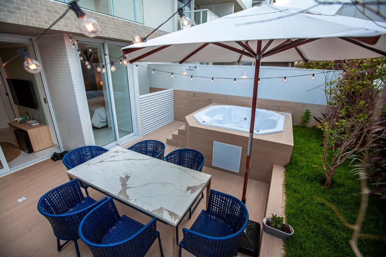 Apartamento Com Jacuzzi Na Beira Mar De Joao Pessoa No Branco Haus エクステリア 写真