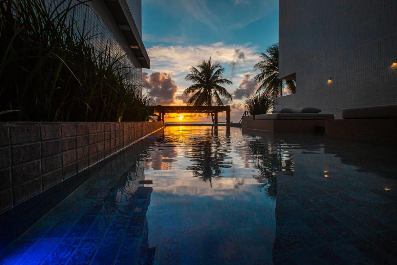 Apartamento Com Jacuzzi Na Beira Mar De Joao Pessoa No Branco Haus エクステリア 写真